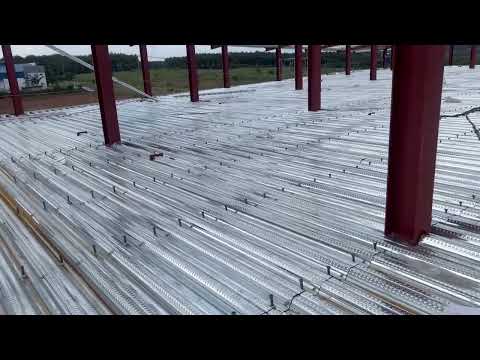 Quy trình thi công tôn sàn deck tại tonsandecking.vn