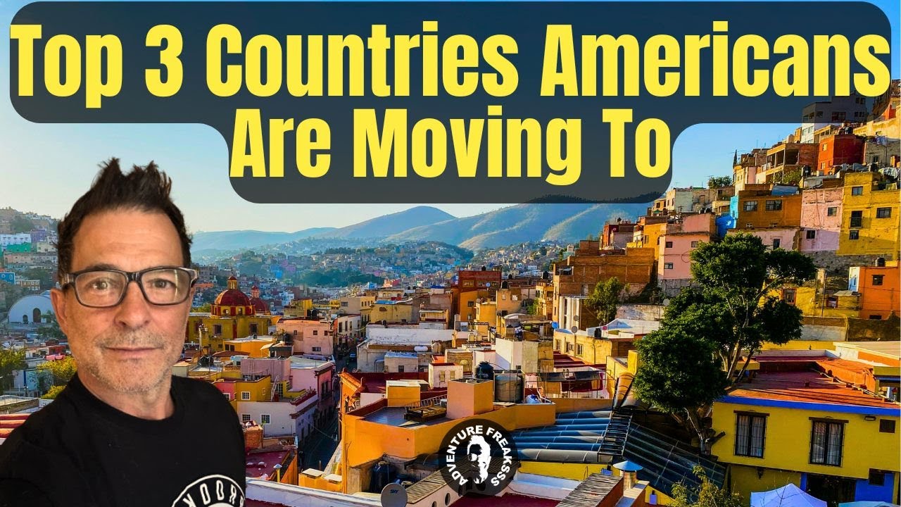 Top 3 Countries Americans (who can't afford America) are moving to