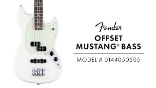 Fender Offset Mustang Bass PJ