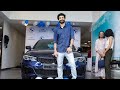 Indian Actor Roshan Mathew Taking Delivery Of His New BMW M340i Jahre M Edition Actor 340i