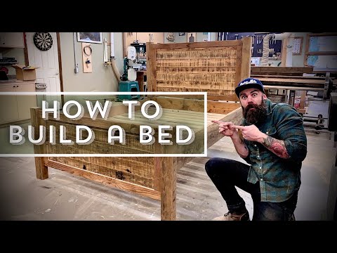 image-What is the wooden part of a bed called?