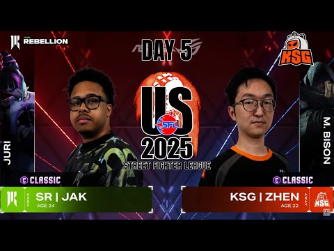 SF6 ▰ ZHEN (M.bison) vs. JAK (Juri) ▰ Street Fighter League US 2025