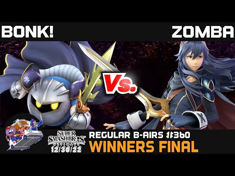 Regular Bairs #360 - SSBU - Winners Finals - BONK! vs. Zomba