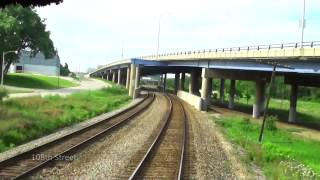 preview picture of video 'Open Platform Ride Pt. 3 - Milwaukee to Pewaukee Lake'