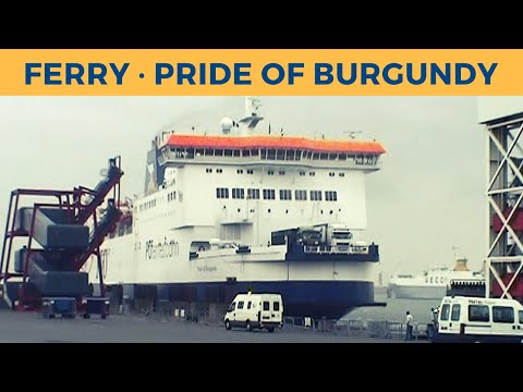 Classic Ferry Video 2005 - Passage on PRIDE OF BURGUNDY, Calais - Dover (P&O Ferries)