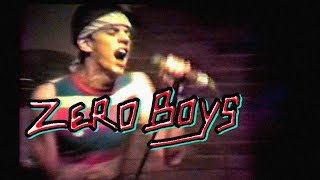 ZERO BOYS - New Generation LIVE 1981  (720p HD)