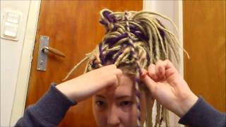 hur man gör syntetiska dreads