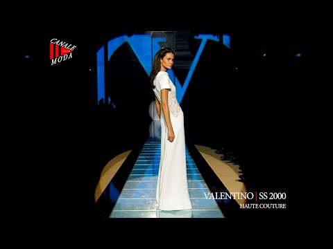 VALENTINO Spring Summer 2000 Haute Couture Paris 4K - Canale Moda