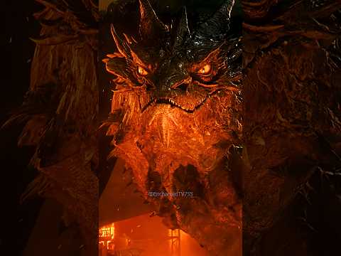 Smaug's death | The Hobbit | #shorts #short #viral #thehobbit #movies