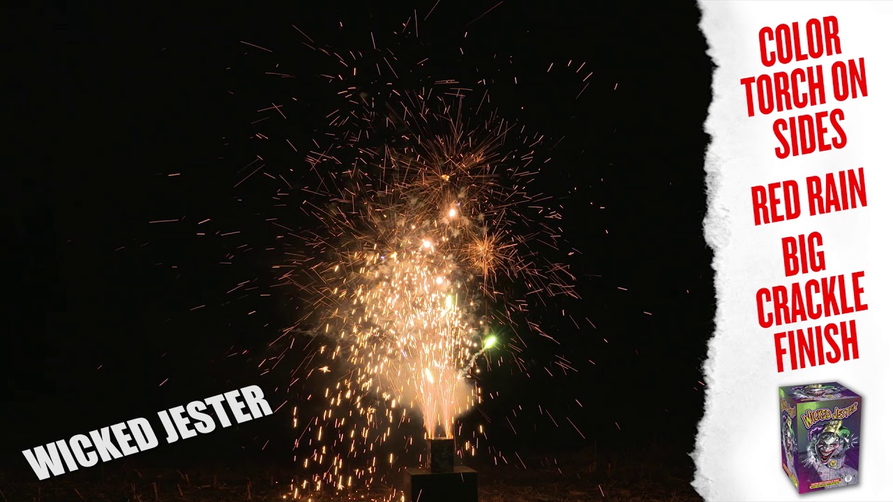 Wicked Jester Fountain Firework