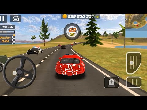 My Secret Way In Police Car Drift Driving Simulator Gameplay : Driv With Red Car 🚨 #179