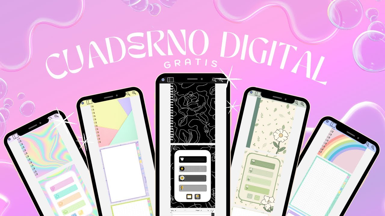 Cuaderno Digital ¡GRATIS!✨️| Samsung Notes | PDF #Cuaderno #back to school #aesthetic ✒️