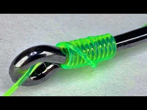 This is the BEST KNOT for Circle Hooks (Easy Snell Knot)