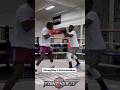 Floyd Mayweather training Keyshawn Davis! Both link up and put in work!