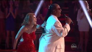 Stevie Wonder and Female Pros&#39;-DWTS&#39;16-Wk-6.