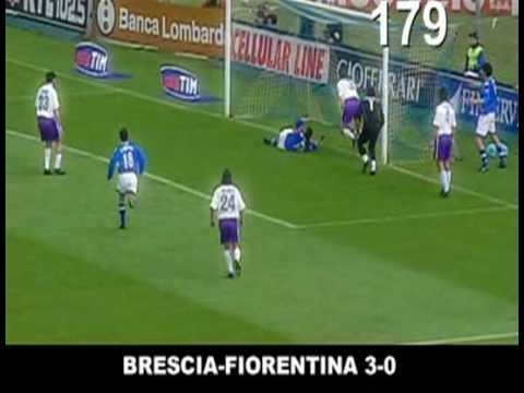 Brescia 3-0 Fiorentina R. Baggio