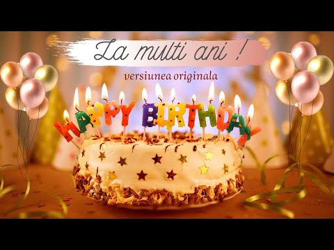🥂LA MULȚI ANI ! Versiunea Originală | La Mulți Ani cu Sănătate !@Muzneca