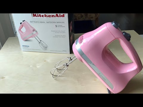 KitchenAid 5-Speed Ultra Power™ Hand Mixer KHM512GU Unboxing | Chocolate Cupcakes