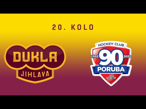 20. kolo (15. 11. 2021) HC Dukla Jihlava - HC RT TORAX Poruba