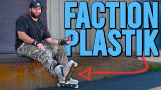FACTION PLASTIK: 1st Street Session! // Aggressive Inline Skate Vlog