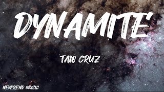 Taio Cruz - Dynamite (Lyrics)
