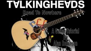 Road To Nowhere - Talking Heads - Acoustic Guitar Lesson (easy-ish)
