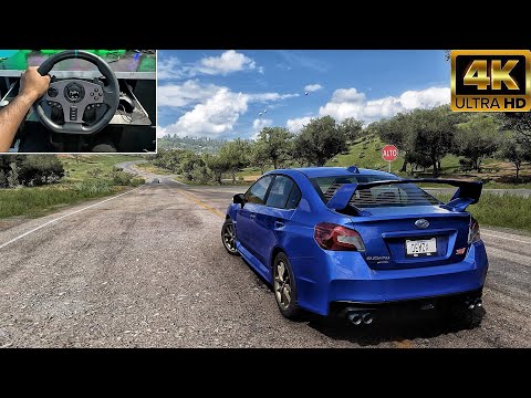 2004 SUBARU WRX STI | Forza Horizon 5 | PXN V9 Steering Wheel Gameplay