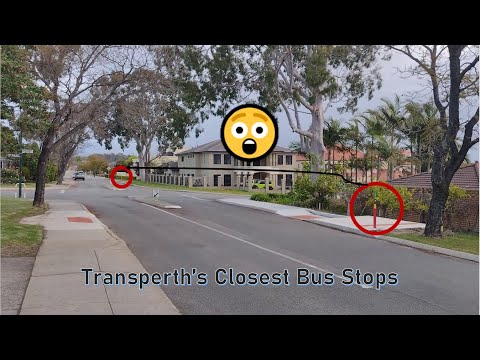 Transperth's Closest Bus Stops - Transperth Oddities