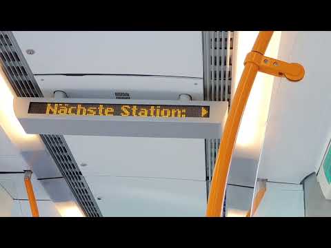 Ansagen aus der S 4 der Nürnberger S Bahn von Ansbach nach Nürnberg Hbf 😎