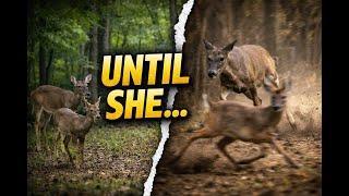 The Woods Were Calm… Then This Doe Snapped