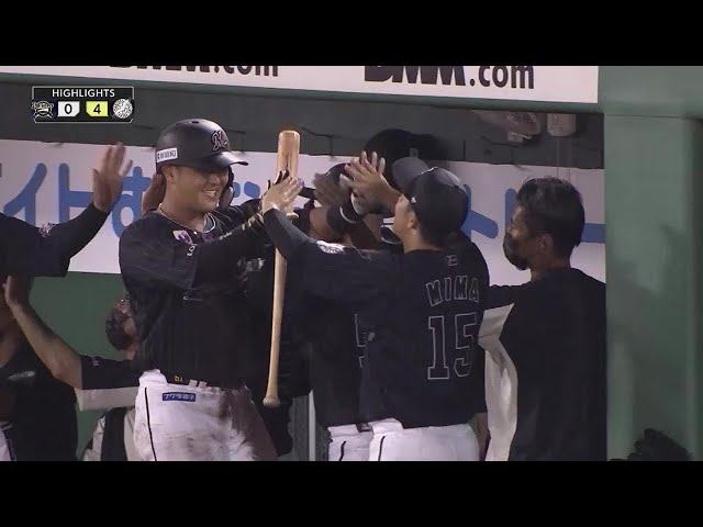 8月16日 バファローズ対マリーンズ ハイライト