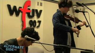 Noah and the Whale - "Slow Glass" (Live at WFUV)
