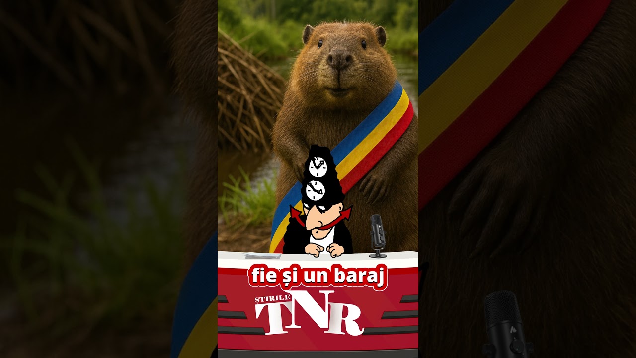 Singurul care a construit ceva în ultimii 30 de ani! Un castor a fost ales primar la Mizil