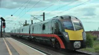preview picture of video 'ECML Grand Central Train at Northallerton class 180 Aderlante'