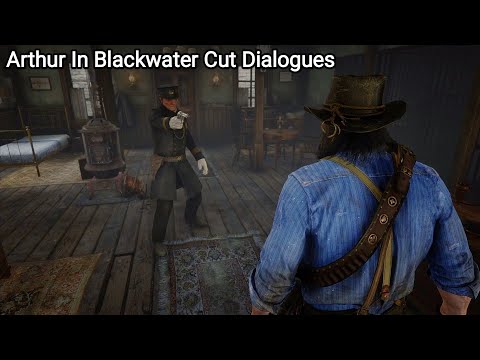 Police Chief Dunbar's Cut Voice Lines Of Arthur In Blackwater - RDR2