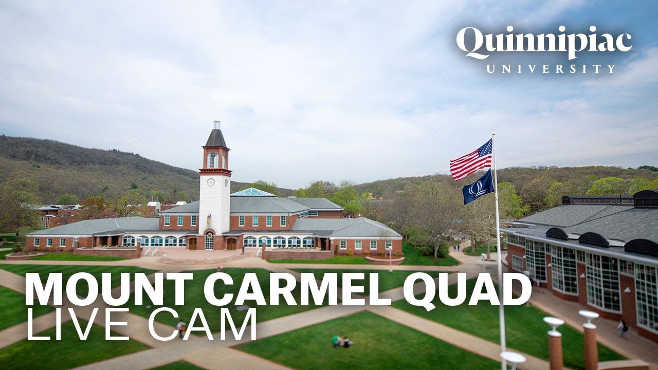 Live webcam view of Quinnipiac University South Quad