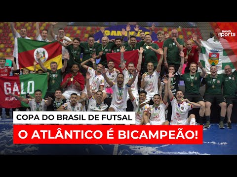 IN A COMEBACK, ATLÂNTICO WINS ITS SECOND BRAZILIAN FUTSAL CUP CHAMPIONSHIP! | FUTSAL