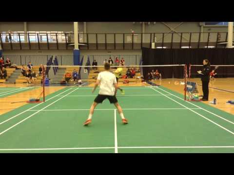 2017 YONEX Atlantic Series LONGARD OPEN MS Open A FINAL Pat Thompson vs Miklos Kanyasi