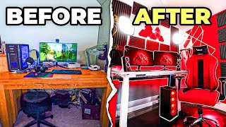 My Subscriber Had A Messy Setup…So I Built His Dream Gaming Room!