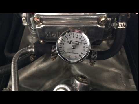 Mr. Gasket Inline Fuel Pressure Gauge in Action