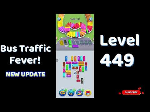🎮 Bus Traffic Fever Level 449 Walkthrough 🚍 [NEW UPDATE]