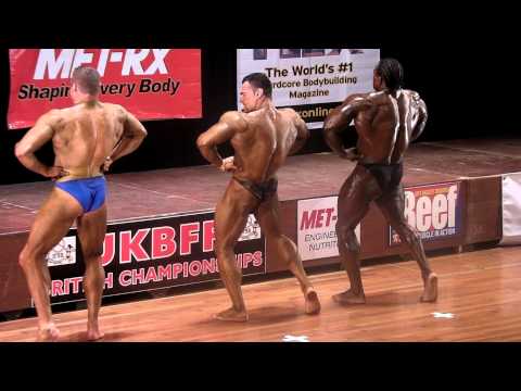 3rd Group Compulsory - Prejudging - Over 100kg - UKBFF Final 2010