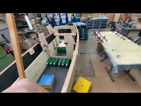 How to simplify a problem. Here tracks for the sliding hatches.