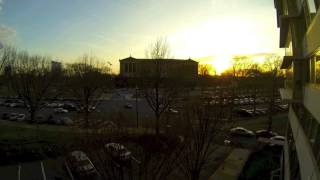 Sunset Philadelphia Time Lapse
