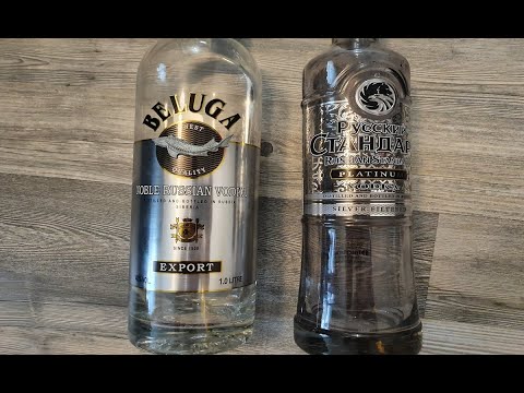 Beluga vs Russian Standard Platinum vodka