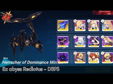 Ex abyss Redlotus HoD Minion (876 pts), PE/HoS/CH - Honkai Impact 3rd SEA
