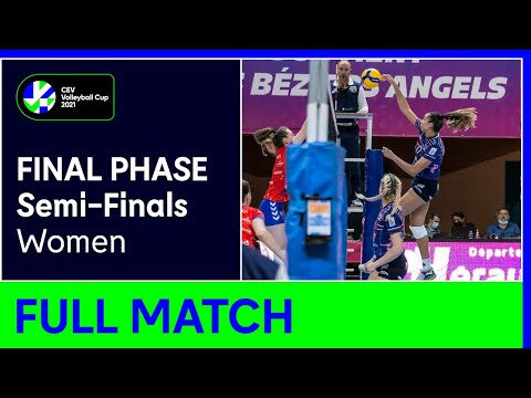 BEZIERS Angels vs. Galatasaray HDI ISTANBUL - CEV Volleyball Cup 2021 Women Semi-Finals