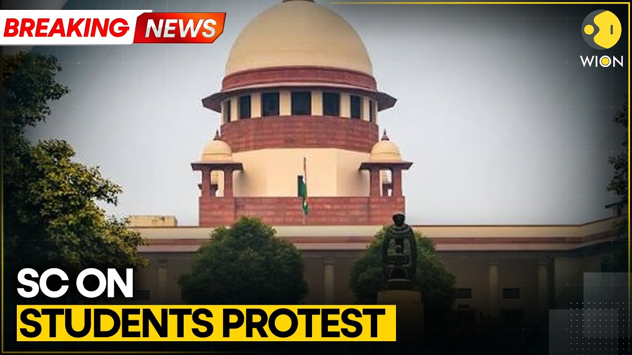 SC Observes Need For Fair Probe In Students Protest | WION Breaking News