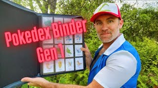 Pokémon Pokedex Binder | Gen 1 Challenge 