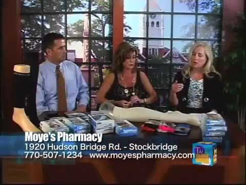 Moye's Pharmacy Compression Hosiery on SCB TV Talk of the Town - Moye's Pharmacy